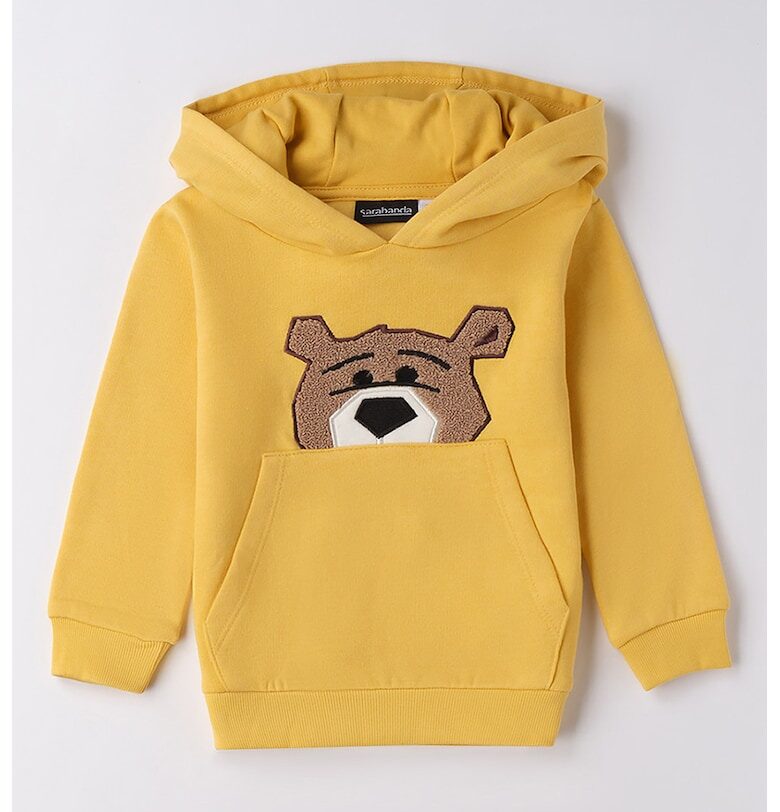 Худи с джоб кенгуру и бродерии Sarabanda