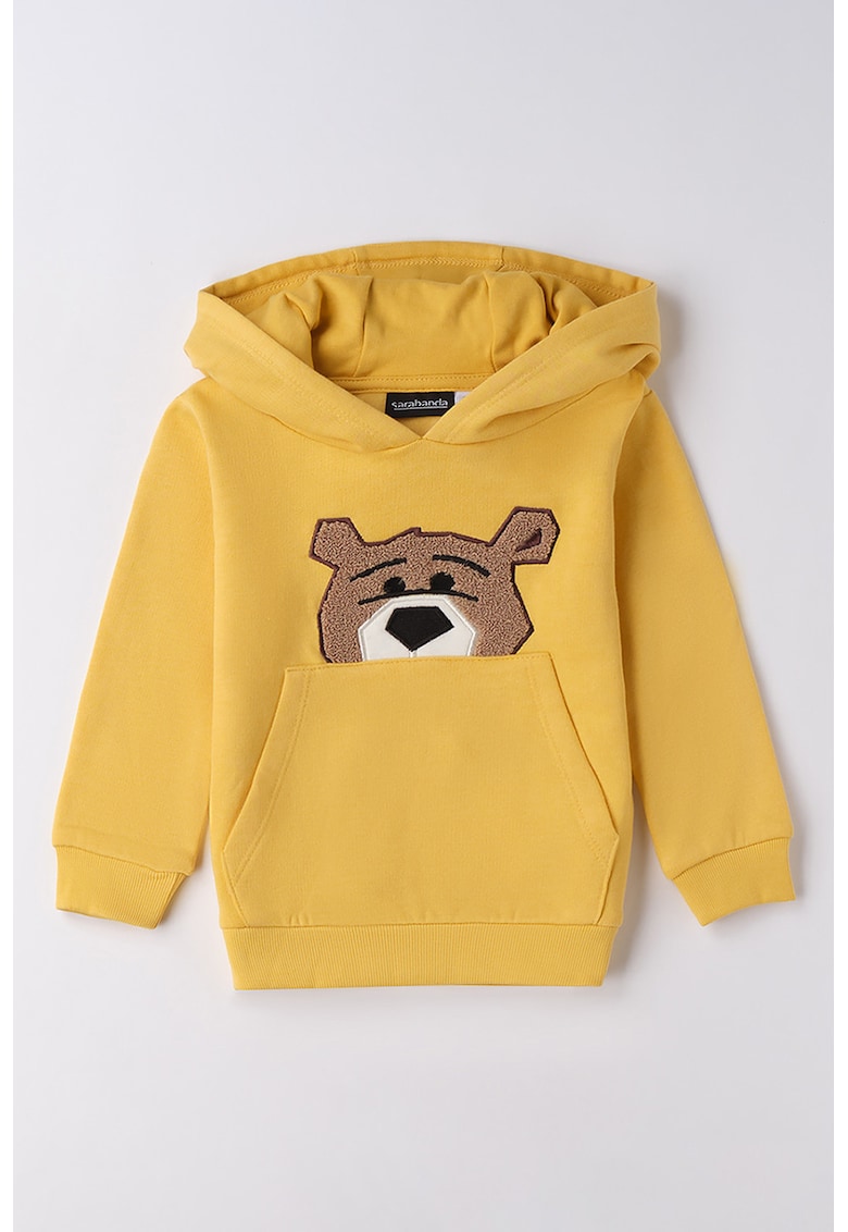 Худи с джоб кенгуру и бродерии Sarabanda