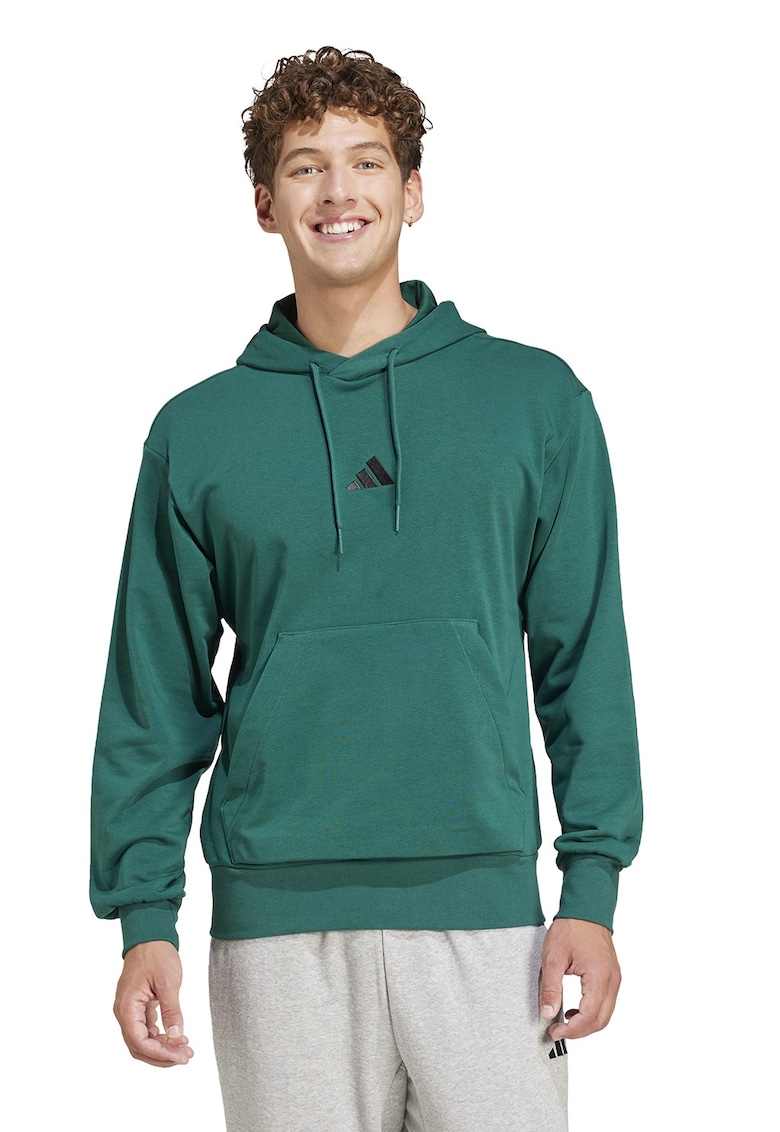 Худи с джоб кенгуру и връзка adidas Sportswear