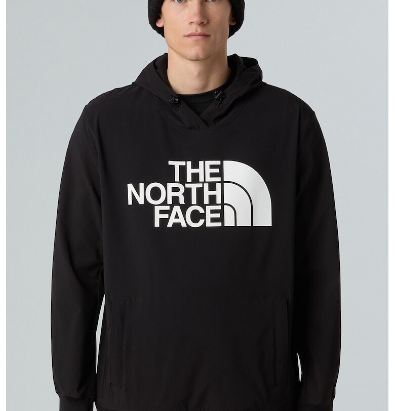 Худи с джоб кенгуру и лого The North Face