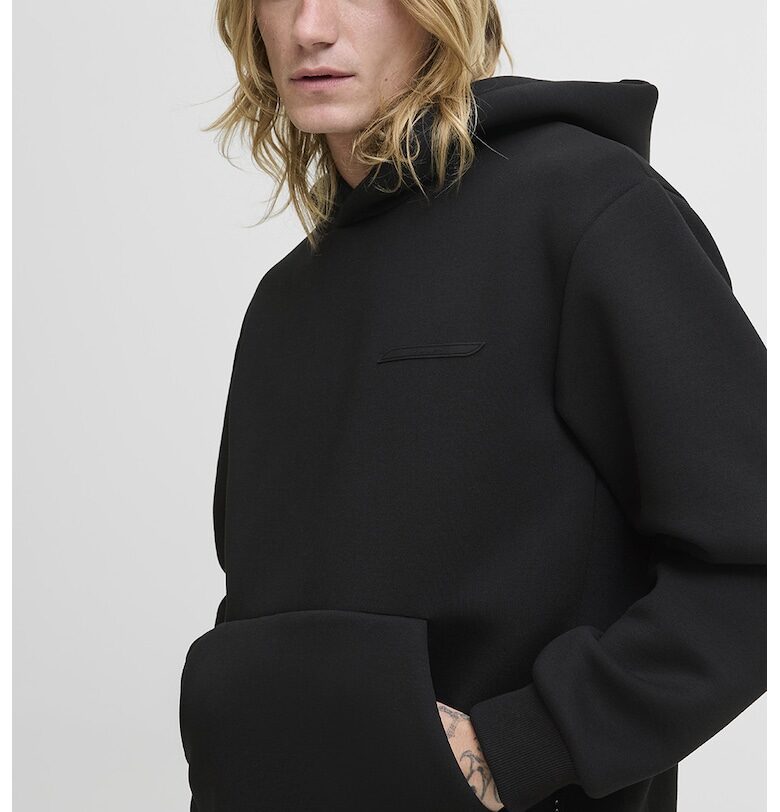 Худи с джобове встрани и цип Jack  Jones