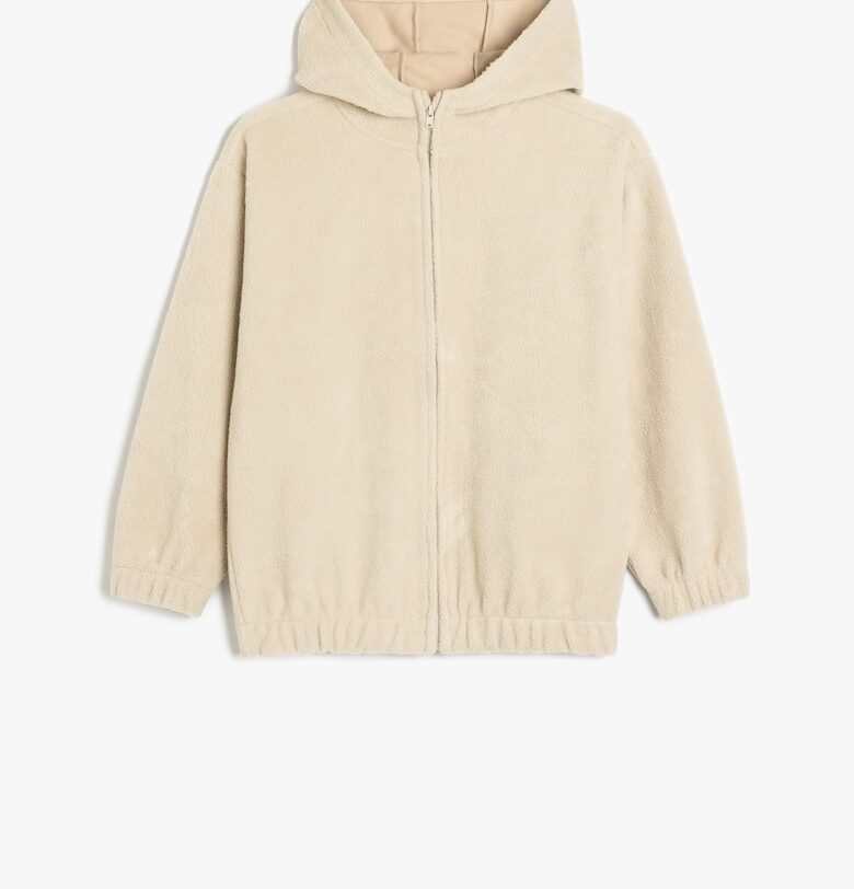 Худи с памук с цип KOTON