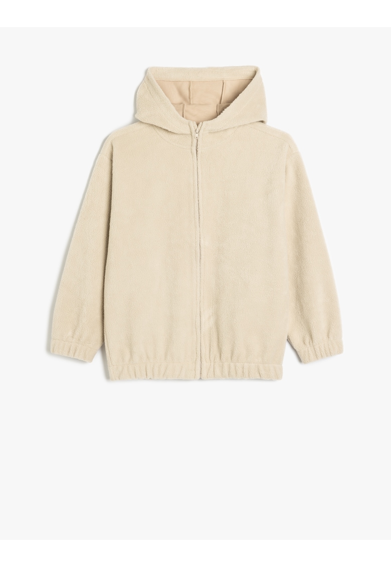 Худи с памук с цип KOTON