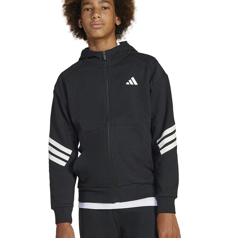 Худи с цип и джобове adidas Sportswear