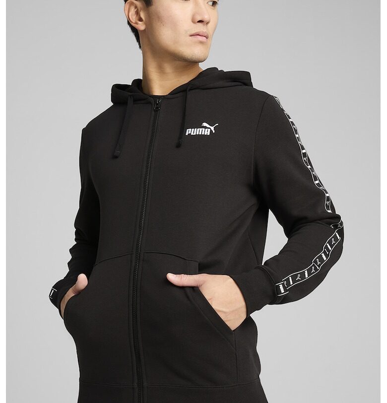 Худи с цип и лого Puma