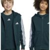 Худи със скосени джобове и цип adidas Sportswear