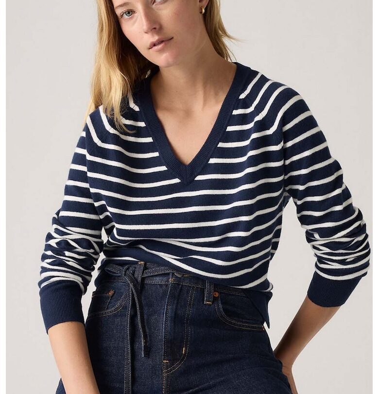 Шпиц пуловер на райе Levis