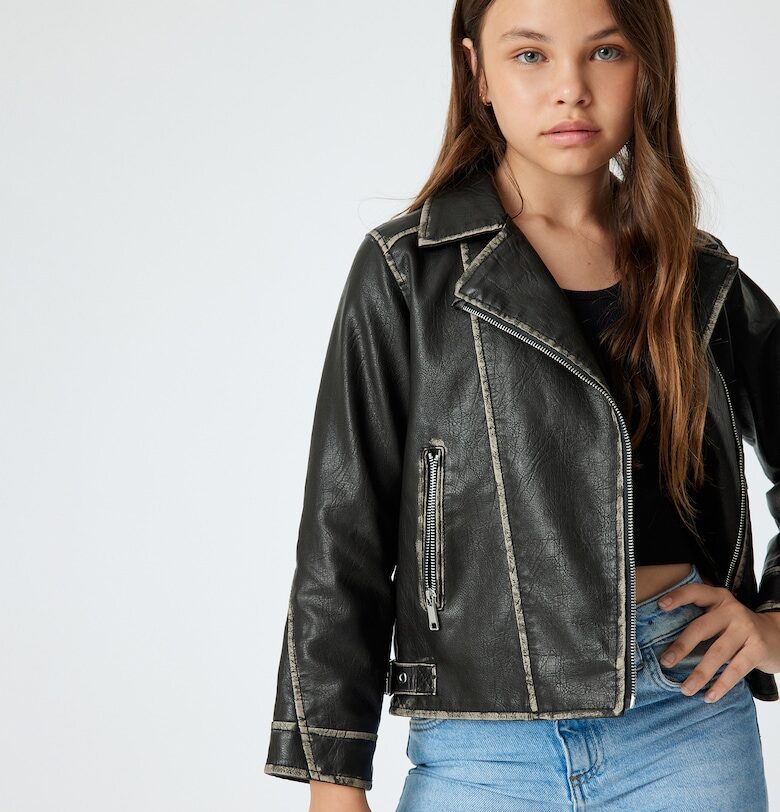 Яке от еко кожа KOTON