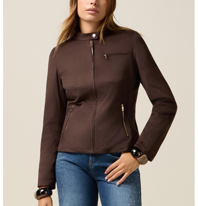 Яке с джобове с цип Oltre