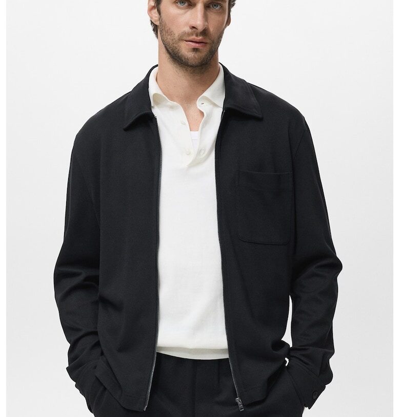 Яке с пришити джобове Mango