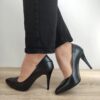 50175 черни елегантни дамски обувки - черни Antonio