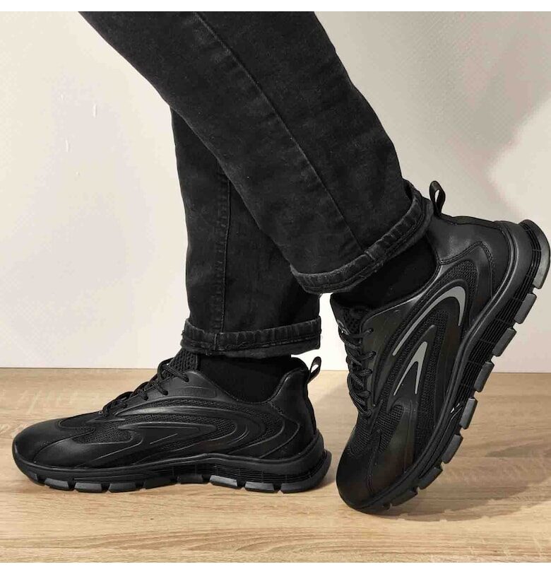 9517 Мъжки обувки - черни FRANCO GERARDO