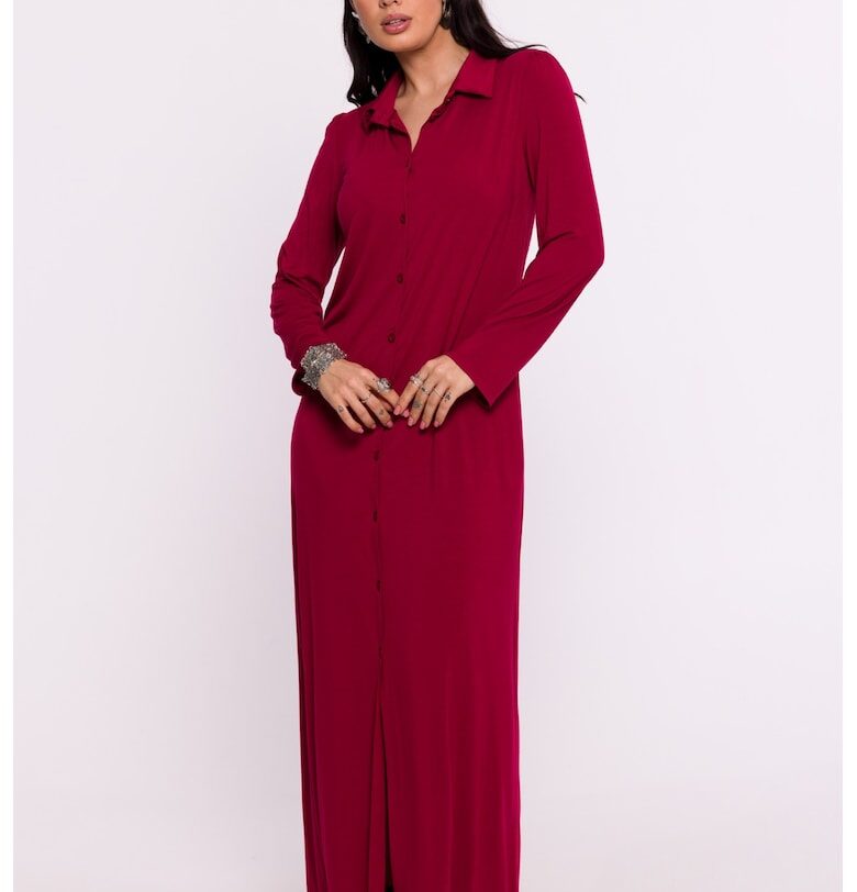 BeWear Дамска макси рокля Drux B285 cappuccino OEM