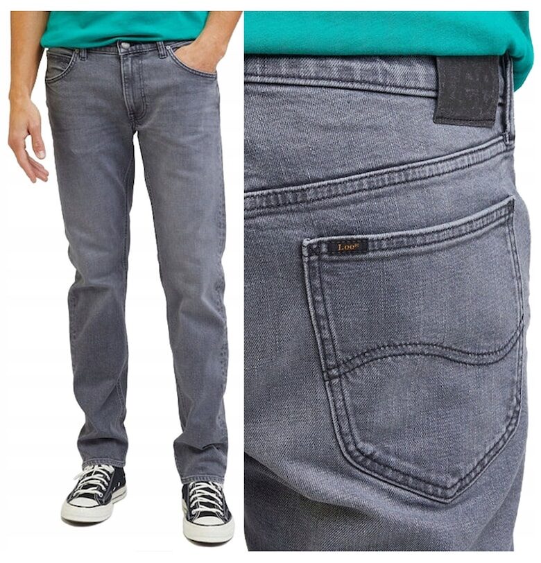 Blugi Lee  Gri W38 L34 - drept - elasticitate ridicată Daren