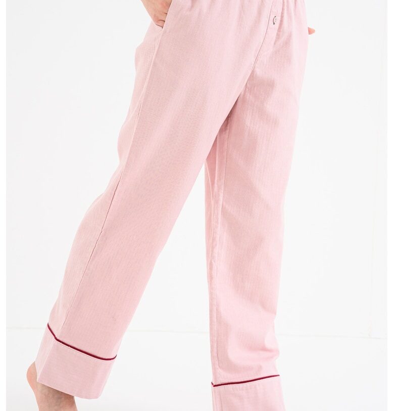 CALVIN KLEIN - Долна пижама с лого - Светлорозов Tommy Hilfiger