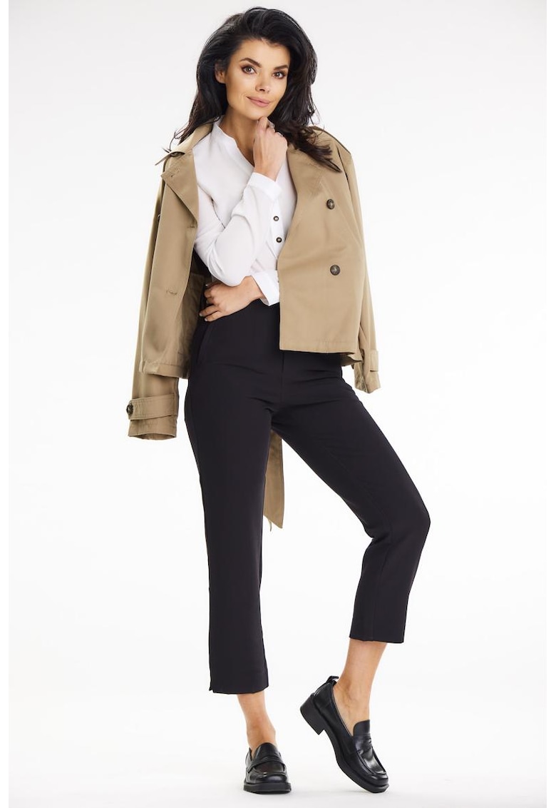 Camasa A649 Elegant Maneca lunga - Бял awama