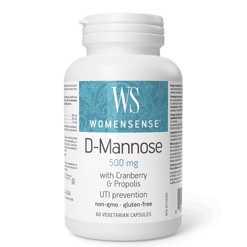 D-маноза 2000 mg + Червена боровинка 800 mg + Прополис 200 mg – Здрав уринарен тракт