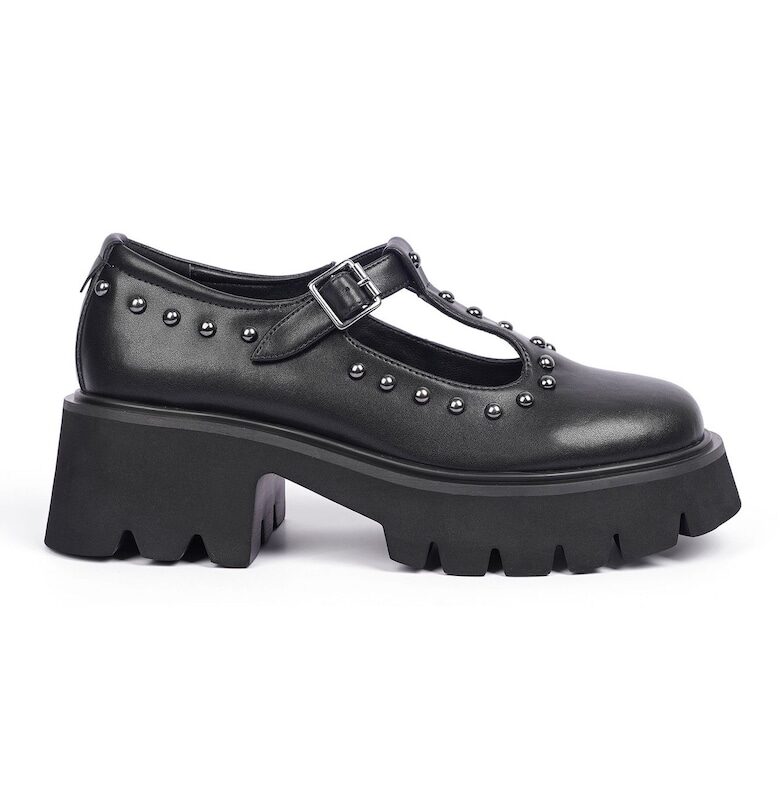 Elenore Leather Shoes With Metallic Applications Il Passo