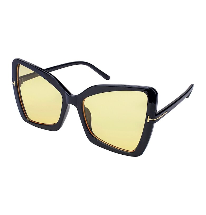 Emily Westwood Слънчеви очила Rose тип Butterfly с метализиран детайл