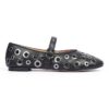 Esmeralda Leather Mary Jane Flats Il Passo
