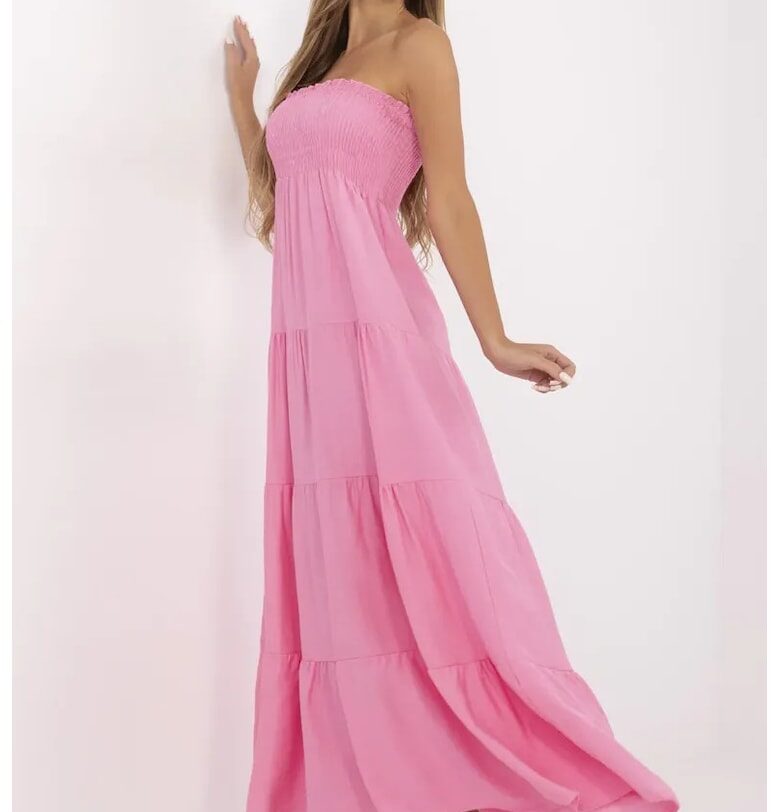 Flared Maxi Dress Italy Moda