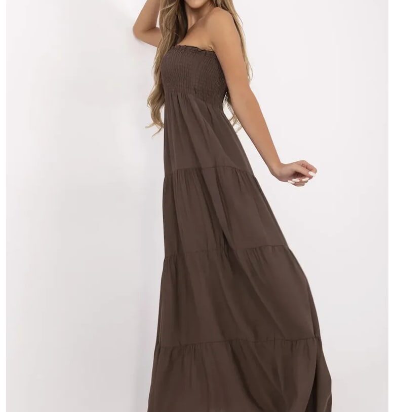 Flared Maxi Dress Italy Moda