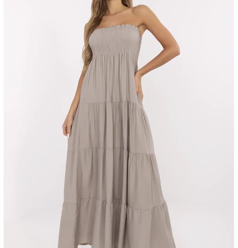 Flared Maxi Dress Italy Moda