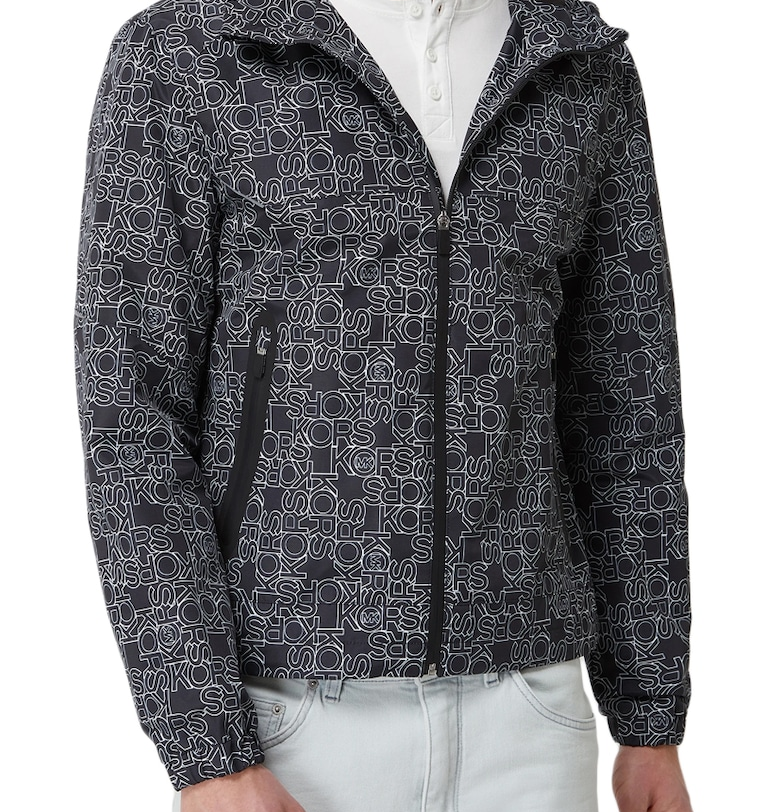 Анорак яке  CS2202I6DE - Черен/Сив Michael Kors