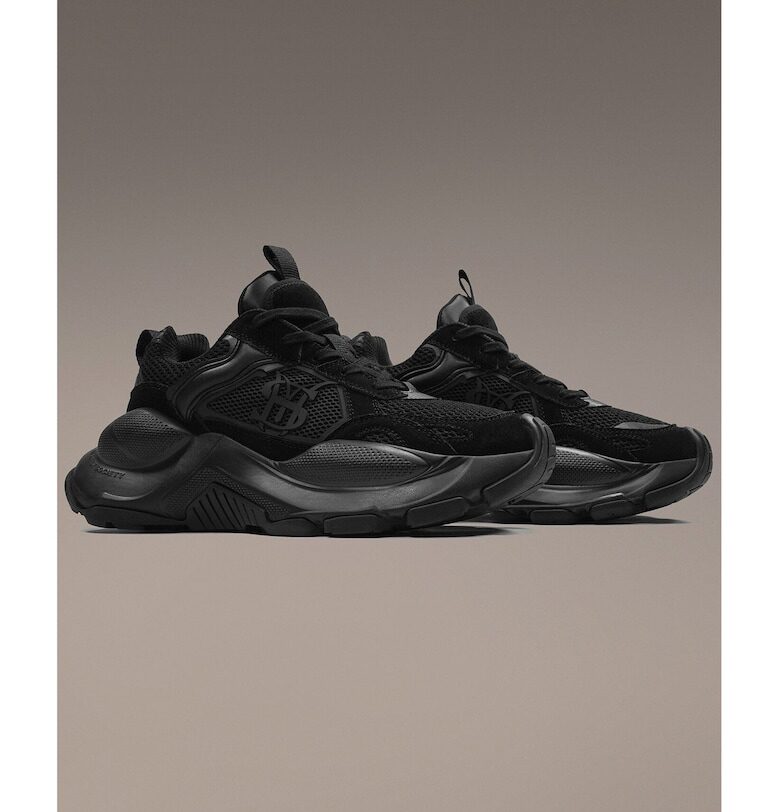 I15931 Sneakers With Mesh And Leather Details Made By Society