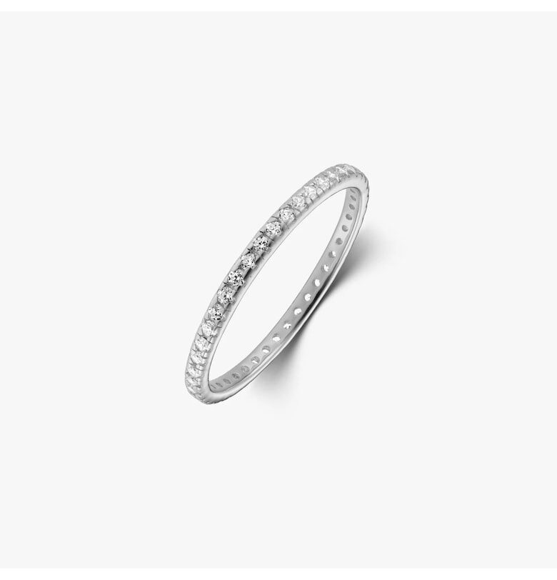 Inel din argint Classic Eternity - Zirconiu INDIRA