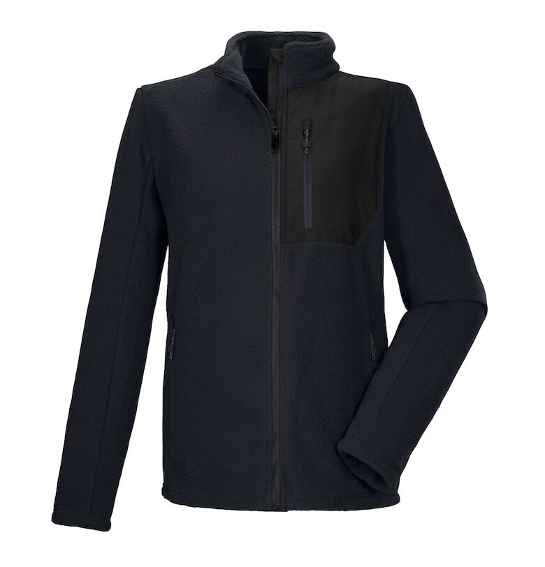 Jacheta fleece KOW 105 MN FLC JCKT - Негру синьо Killtec