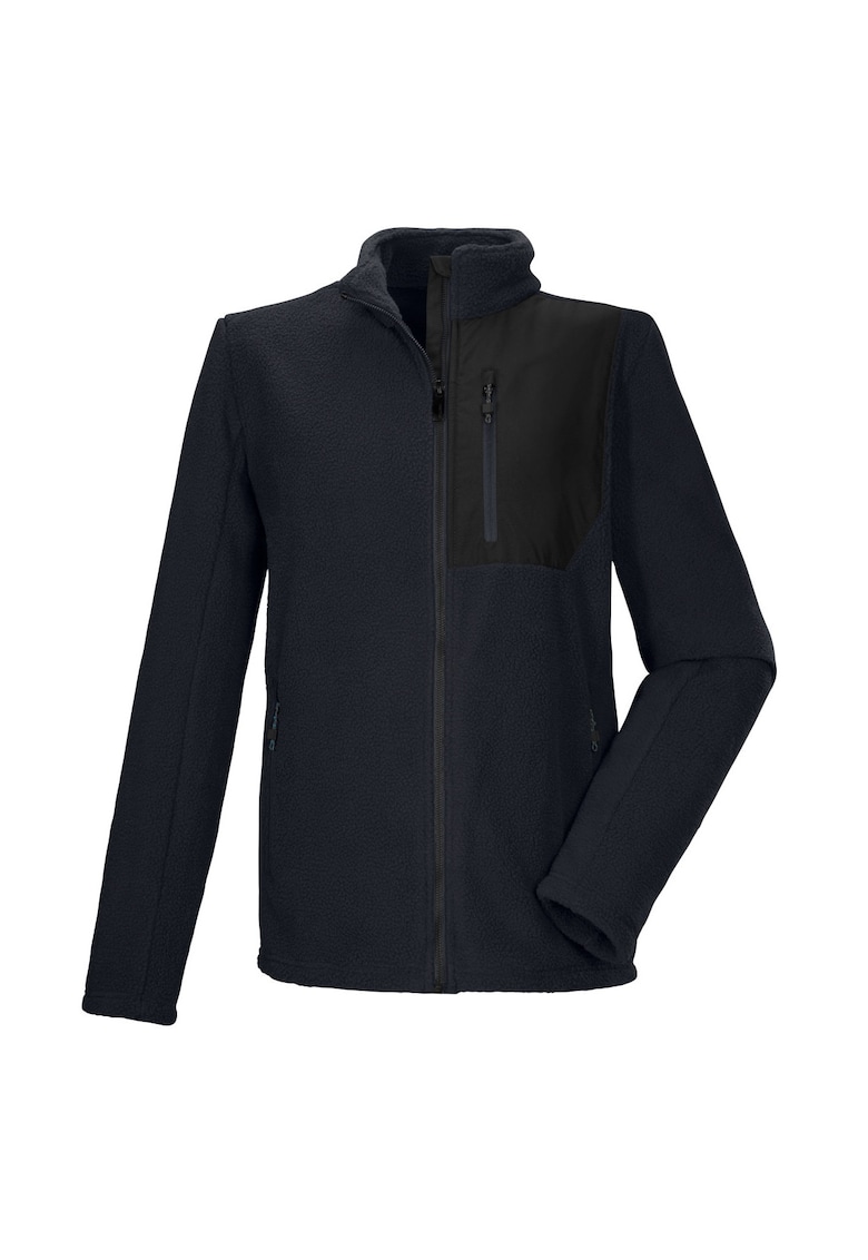 Jacheta fleece KOW 105 MN FLC JCKT - Негру синьо Killtec