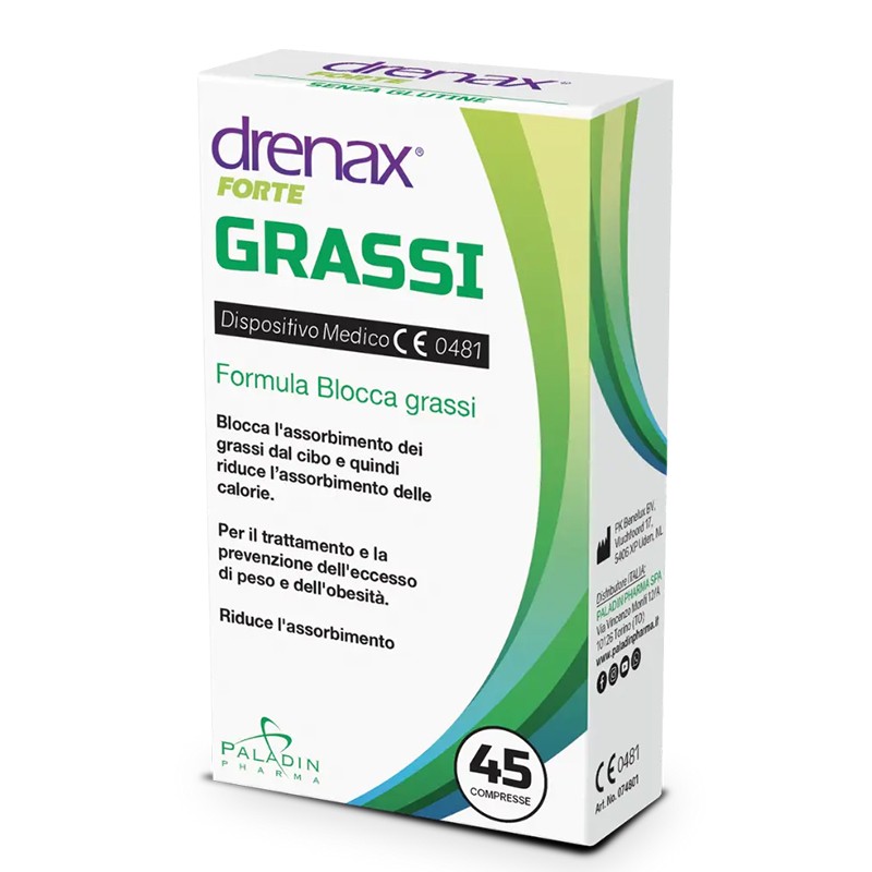 Kонтрол на мазнините с хитозан и екстракт от бял боб - Дренакс - Drenax® Forte