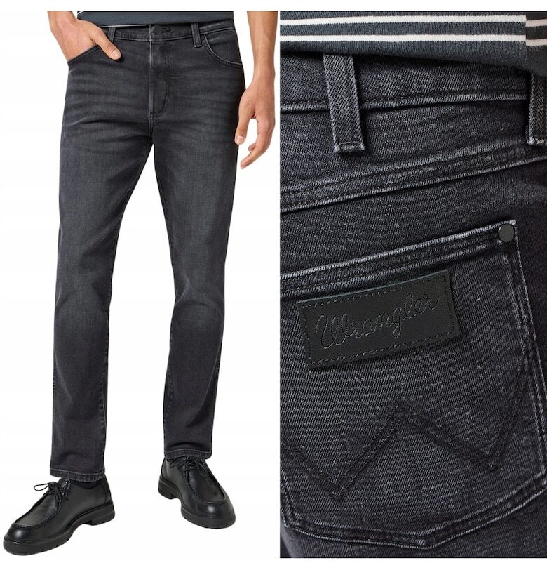 Larston Slim Tapered - сив Wrangler