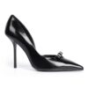 Lillia Patent Leather Shoes With Bow Detail Il Passo