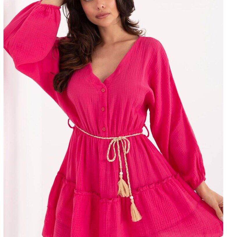 Long Sleeved Mini Dress Italy Moda