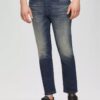 Mauro Mid-rise Tapered Jeans - Тъмно морско синьо sOliver