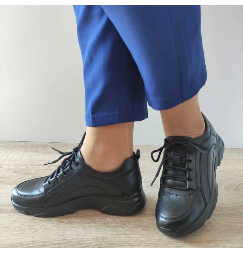 N3311 Ежедневни дамски обувки черни - черни - FORMAZIONE