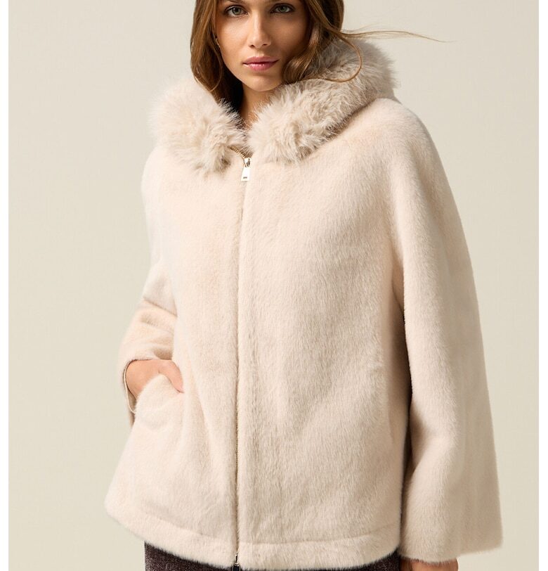 OLTRE - Яке от еко пух с качулка Motivi