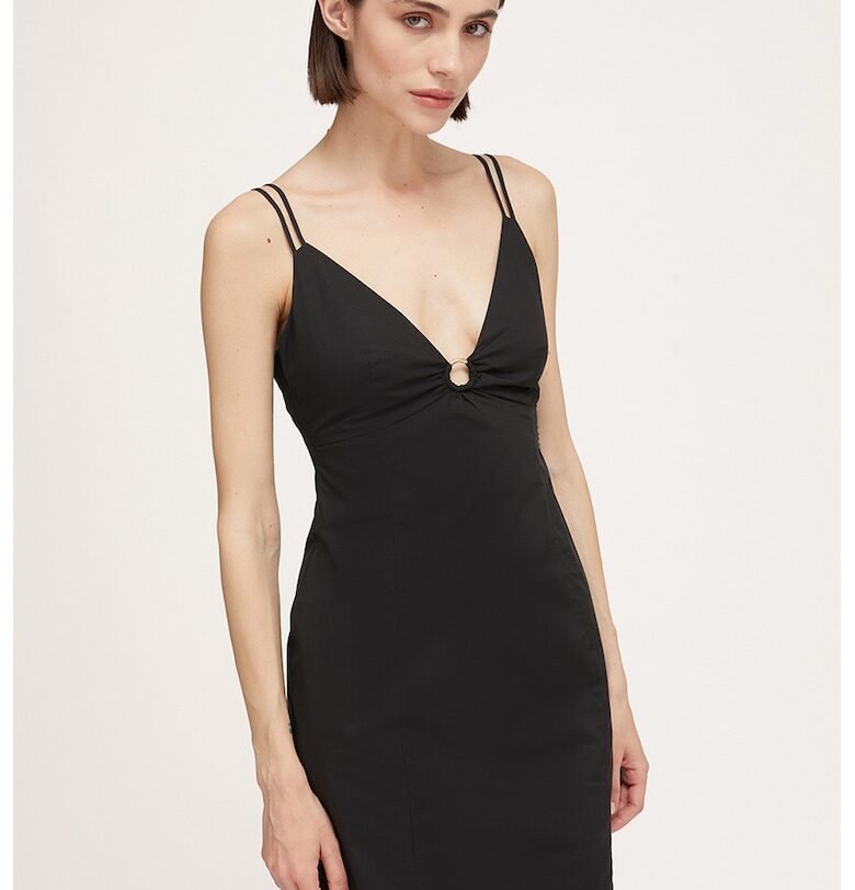 Oltre - Памучна къса рокля Motivi