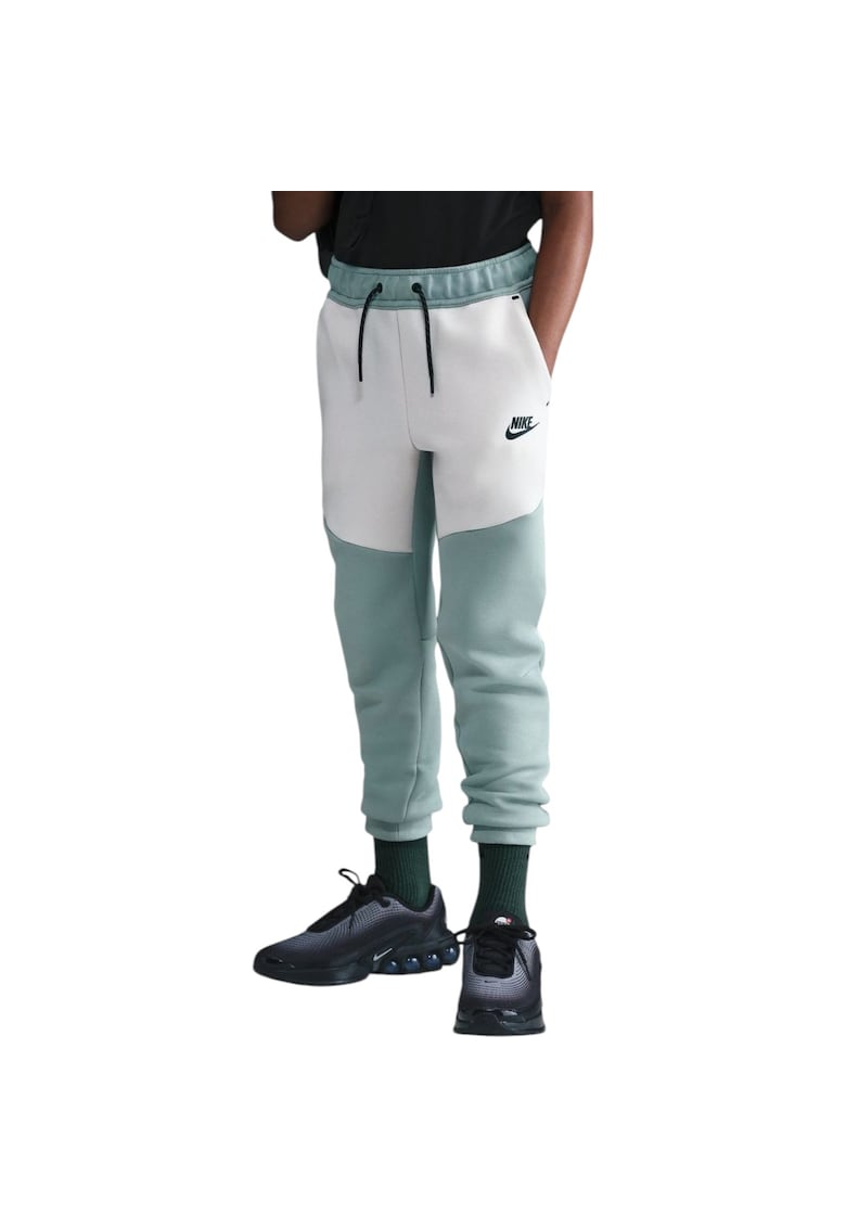 Pantaloni Tech Fleece Jggr - PD 50425 - Бял/Зелен Nike