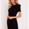 Rochie mini cu maneci decorative MOE