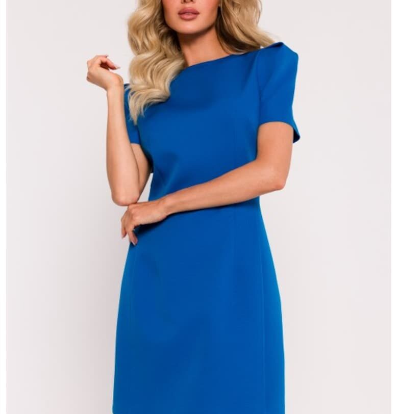 Rochie mini cu maneci decorative MOE