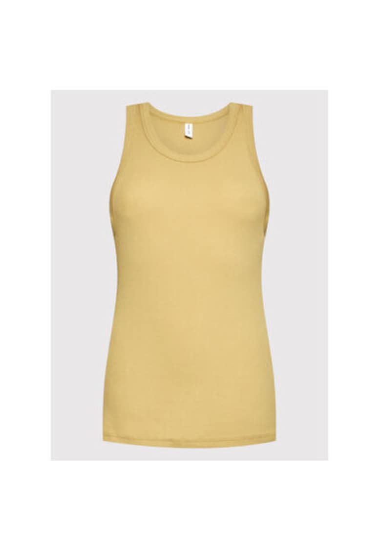 Samsoe Дамска тениска Samsoe от органичен памук - кафява - Кафяв Samsoe Samsoe