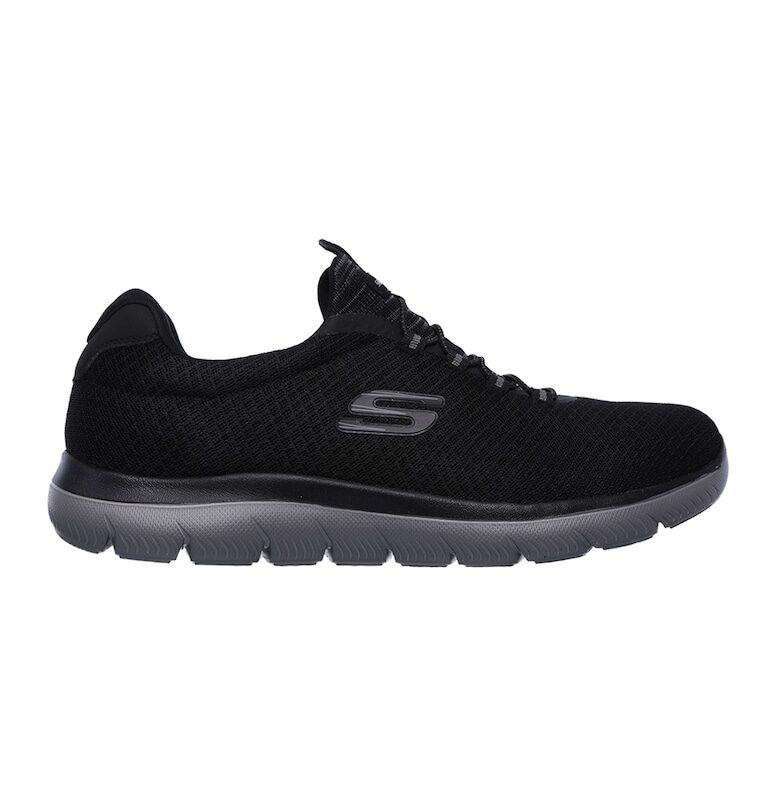 Summits - Маратонки slip-on - черни - мъжки кецове. Skechers
