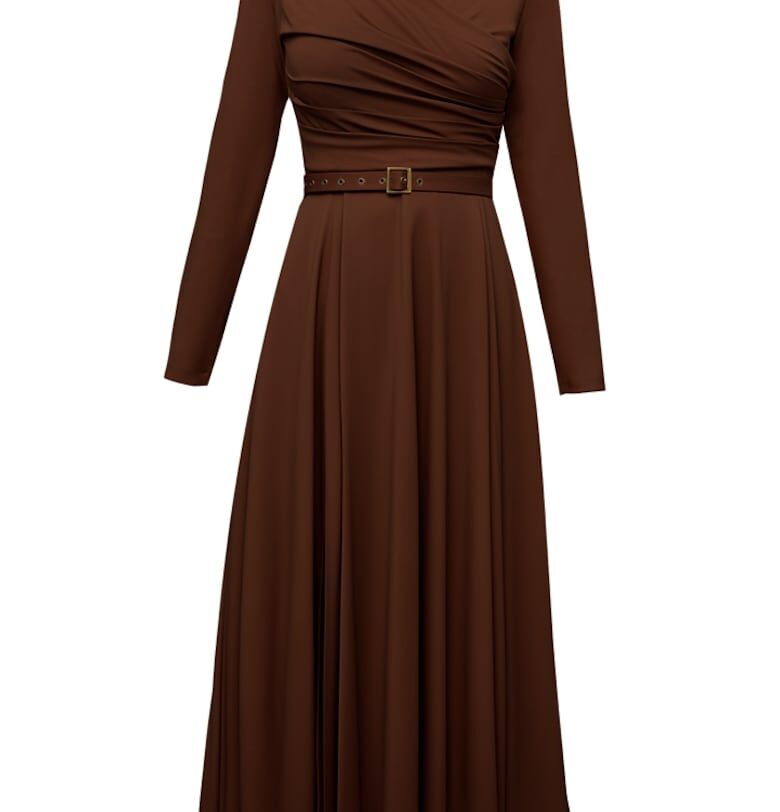 Sunday Lyocell Midi Flared Dress Alina Cernatescu