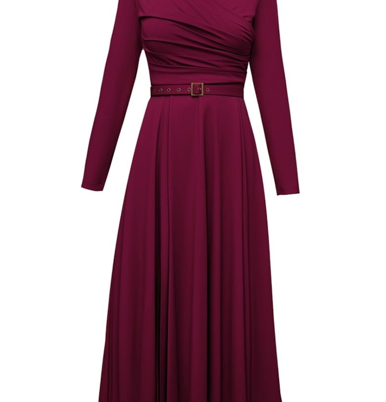 Sunday Lyocell Midi Flared Dress Alina Cernatescu