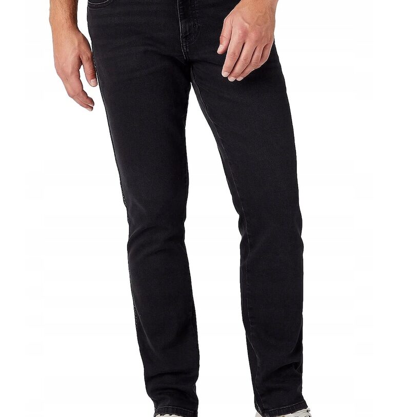 Texas Slim - Черен деним Wrangler