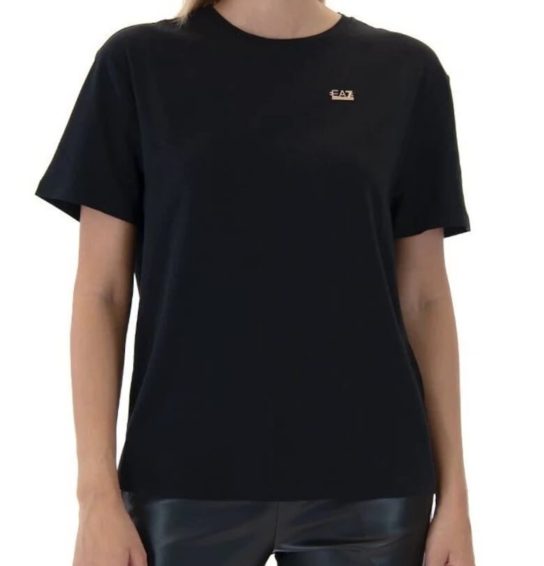 Дамска тениска 6DTT07 - Черен Emporio Armani