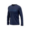 Tricou outdoor merino barbati Linard - Тъмносин NORTHFINDER